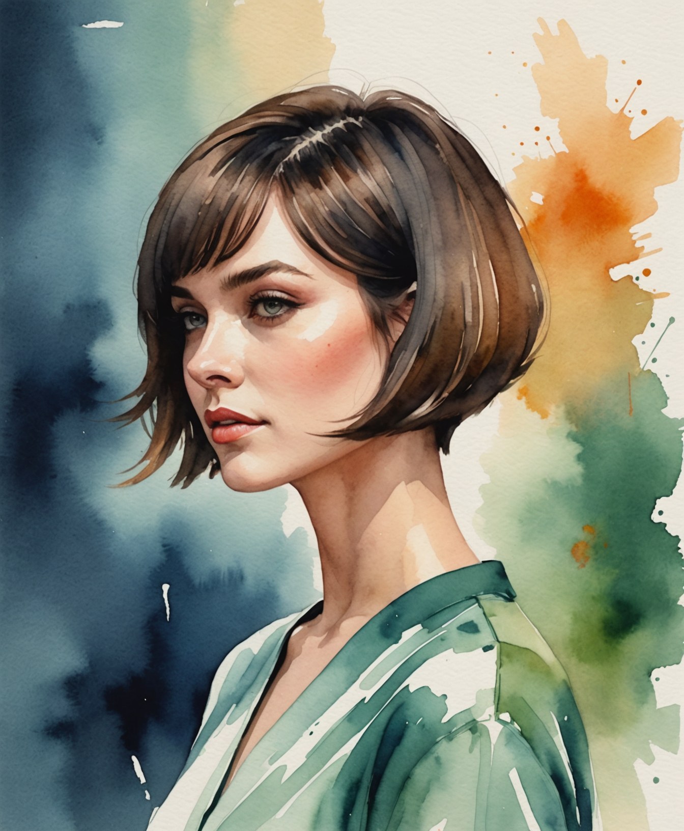 Corte bob moderno