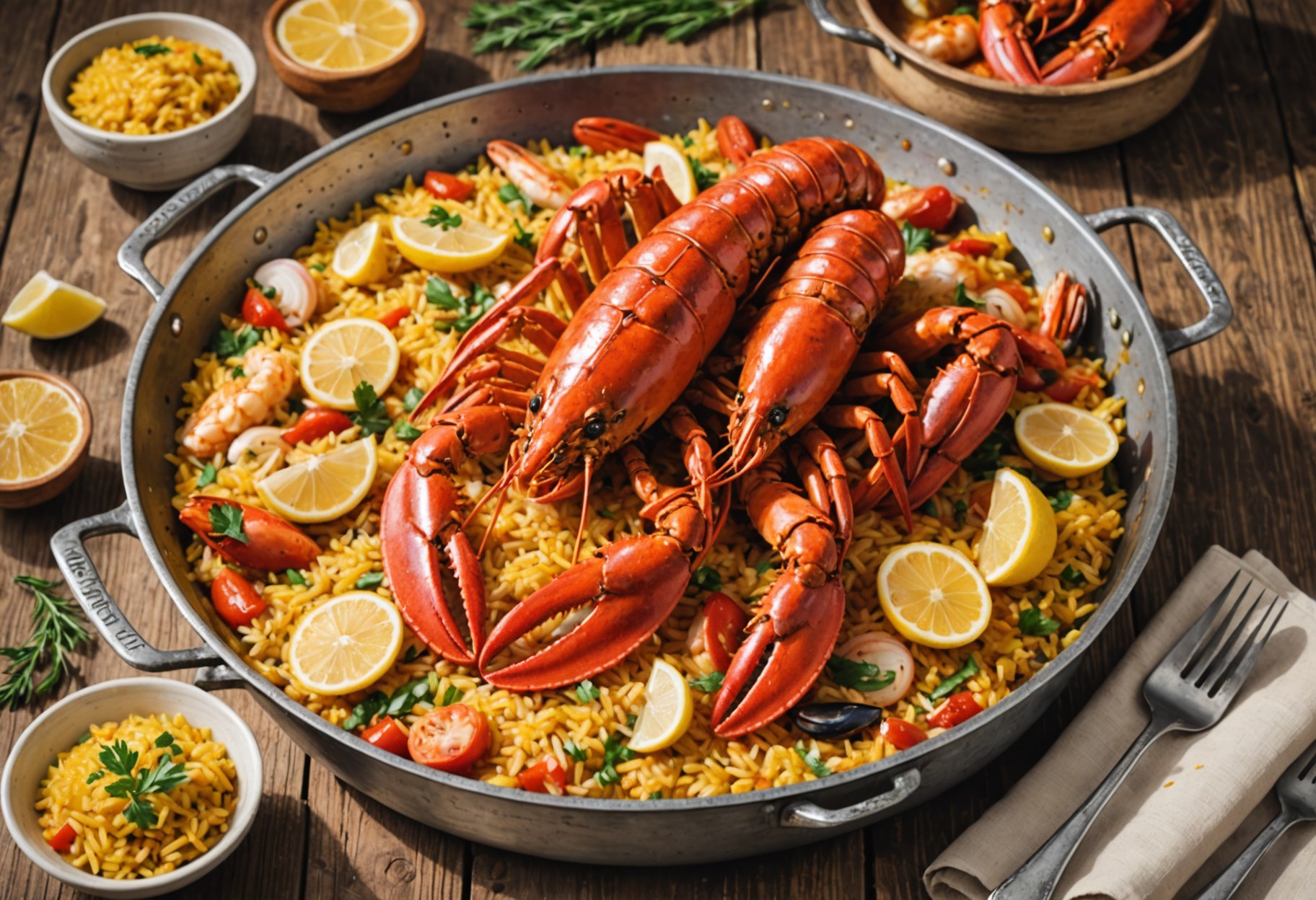 Arroz con bogavante
